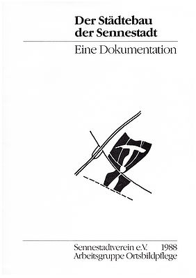 Eine Dokumentation über den Städtebau der Sennestadt Broschürencover